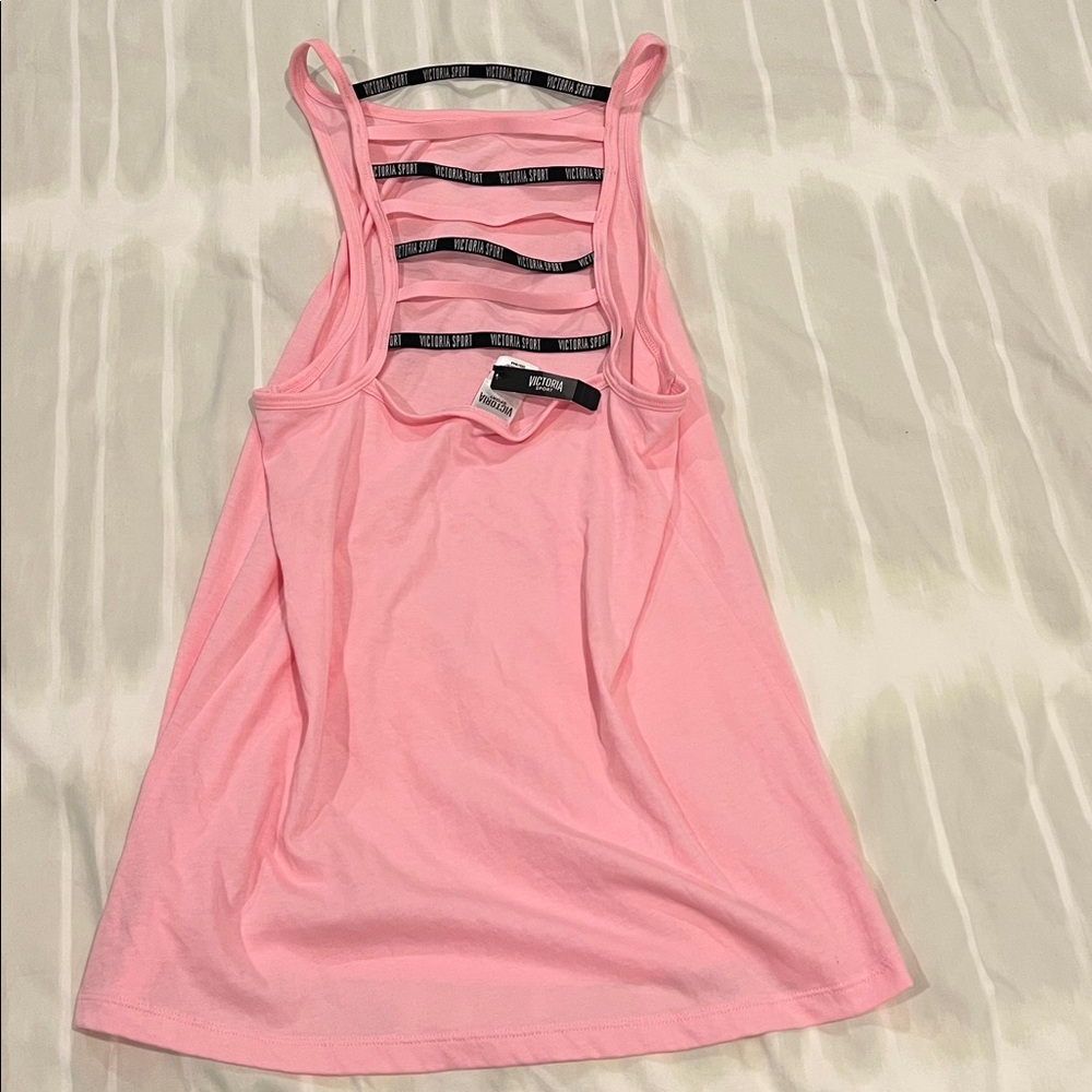 Victoria’s Secret Sport Strappy Pink Top- NWT